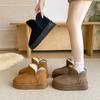 Fashion 2025 New Snow Boots Women's Short-leg Winter Thickened Warm Cotton Shoes