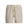 Polo Ss24 Solid Color Logo Embroidered Mid-Rise Straight Casual Shorts Men Shorts Stone MNPOSHO14G20415-250
