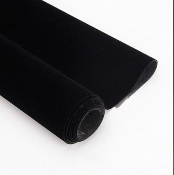 5PCS/PACK Sticky Back Self Adhesive Sheet Felt Velvet Velour Fabric Craft Sticker 14x20cm