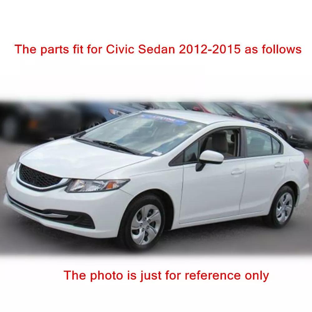 For Honda Civic Sedan 2012-15 Door Weatherstrip Front Left Open Rubber Stripping