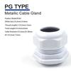 Waterproof Cable Gland Black Plastic Seal Joint Nylon PG29 PG36 PG42 PG48 PG63 IP68 White Cable Fixing Nylon Connector