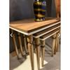 3 Lux Nesting Nesting Table Walnut LUX