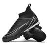 Ronaldo Gold-plated Seamless Fly-woven Football Shoes, Youth Spikes, Artificial Grass Game Training Shoes