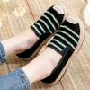 25 New and Old Beijing Cloth Shoes Women's Casual Ethnic Style Mother Shoes Breathable One-pedal Women's Shoes Soft-soled Casual Shoes