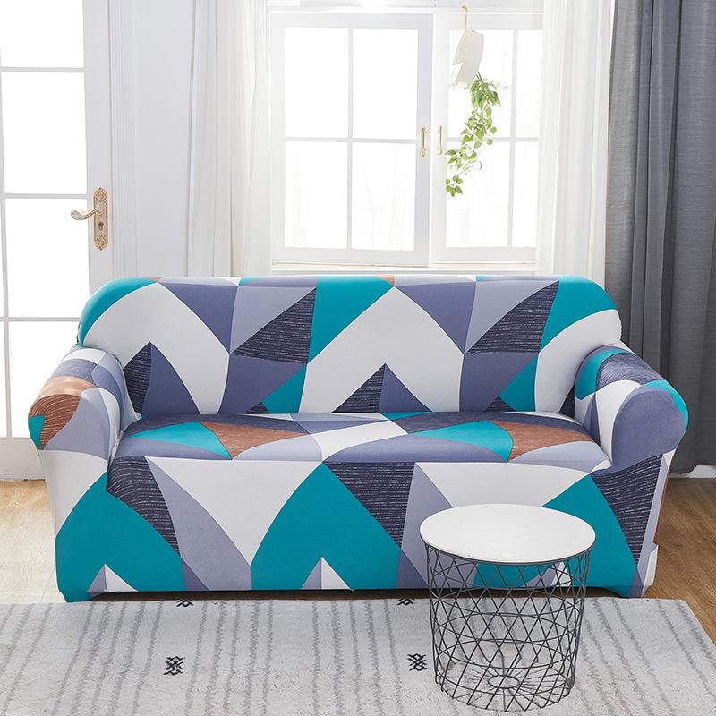 Geometric Sofa Cover Stretch Slipcovers Sofa Covers For Living Room Elastic Couch Chair Cover Sofa Towel