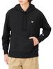Champion Sports Long Sleeve Hoodie with Size Size L Men's One-Point Logo, C3-XS151, Black,