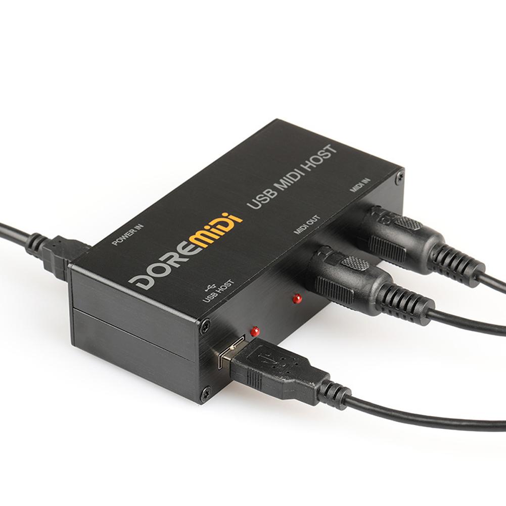 USB To MIDI Host Guitar Effector MIDI Synthesizer MIDI Generator MIDI Interface Devices Electronic