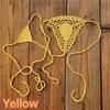 Handmade Crochet Bikini Micro Briefs, 13 Colors - Sexy European American Style, All-Cotton Mini Swim Briefs.