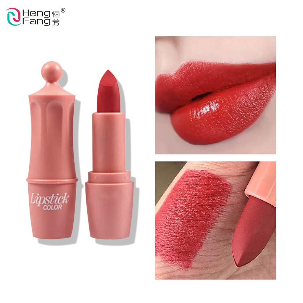 HengFang Velvet Matte Lipstick Set Not Easy To Fade Lip Makeup Cosmetic 3.5gx4
