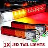 12V/24V LED Tail Lights Car Truck Strobe Trailer Stop Rear Reverse Turn Indicator Lamp Light