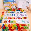 Early Education Word Spelling Game Children'S Enlightenment Cognition 26 English Letters Case Word Card Spelling Practice