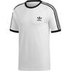 Originals 3-Stripes Vintage Tee - Casual Round Neck Logo Short Sleeve Men Tops White CW1203