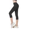 KNOW FEEL Yoga Sports Leggings with Butt Breathable Mesh and Length for and Running Women's High-Waisted Pants, Lift, Pockets, 3/4 Fitness, Training,