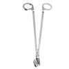 Semicircular Plating Stainless Steel Candle Heart Clip Wick Trimmer Scissors Tool(sliver)