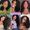 MISSQUEEN 13 15 26 30 Inches Synthetic Long Afro Kinky Curly Wigs for Black Women Hair Deep Wave Wig for Girl Heat Resistant Cosplaly Party Wigs