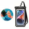 Герметичный водонепроницаемый чехол для телефона с тросом для подвешивания, сенсорный экран для одной руки, сумка для дайвинга, дайвинга, плавания, водонепроницаемый чехол для телефона