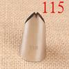 115# Cupcake Stainless Steel Sphere Ball Shape Icing Piping Nozzles Pastry Cream Tips Flower Torch Pastry Tube Decoration Tools