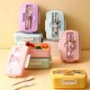 Cute Lunch Box for Kids Girls Boys With Compartments Bento Lunchbox School Child Leakproof Children's Food Snack Boxes New 2023
