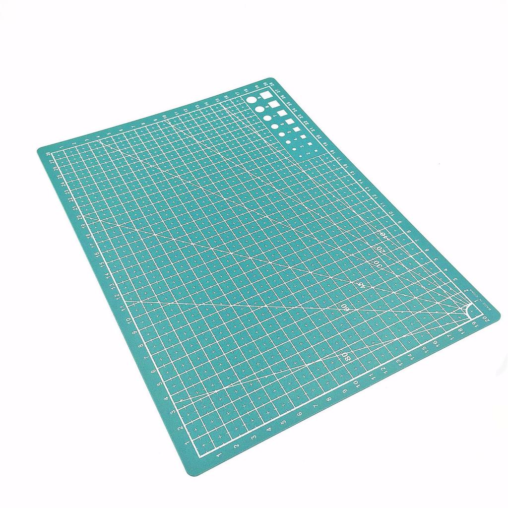 A5 Art Self PVC Cutting Mat Double Sided Gridded Rotary For Craft Fabric