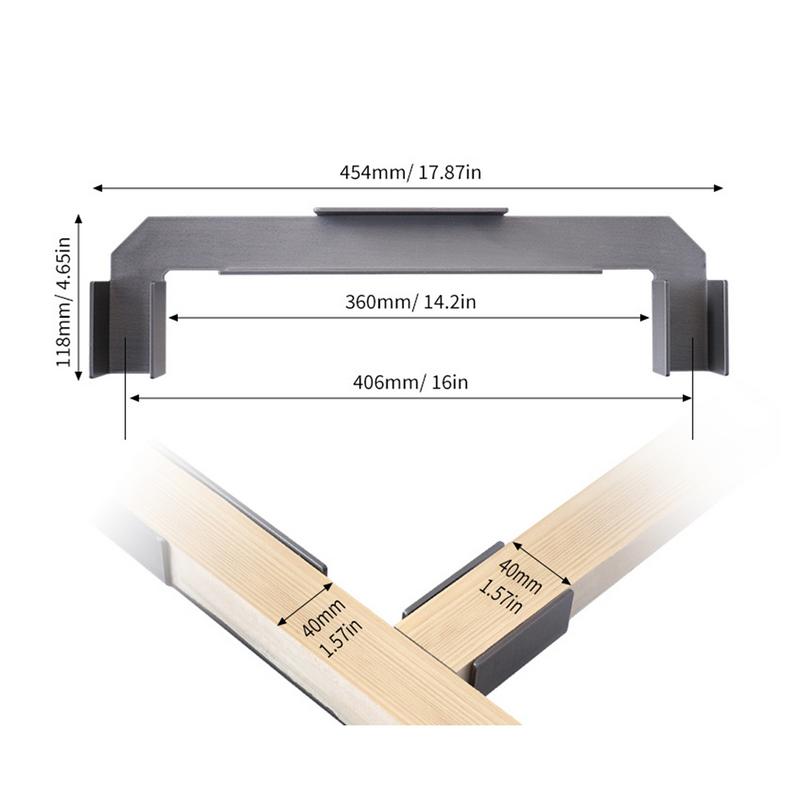 Framing Tools 16inch Measurement Jig Tool Measurement Jig Tool Precision Stud Layout Tool Sturdy Wall Stud Layout Tool For