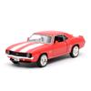 1/36 Scale Chevrolet Camaro SS 1969 Diecast Car Model Toy, Pull Back Toy Vehicle with Sound and Light for Kids Toddler Boys Girls Gift Collection