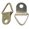 20Pc / Packaged Gold Brass Triangle Photo Frame Wall Hook Rings