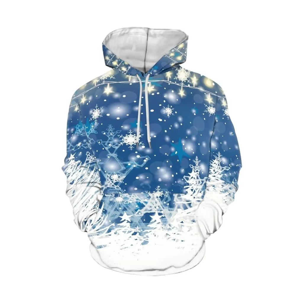 The Latest Explosive Couple's Same Loose Hoodie 3D Printed Men's and Women's Fashion Jumper Casual Hip-hop Hoodie Long Sleeve