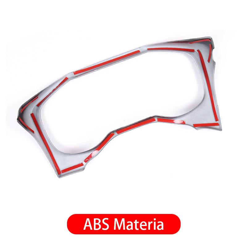 ABS Car Dashboard Dash Board Frame Cover Trims Interior Decoration Sticker For Toyota RAV4 XA50 2019-2021 2022 2023 2024 Hybrid