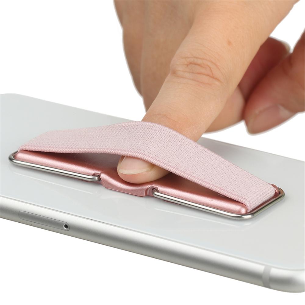 Elastic With Stand iPhone iPad Tablet Cell Phone Grip Finger Grip Finger Strap Phone Holder