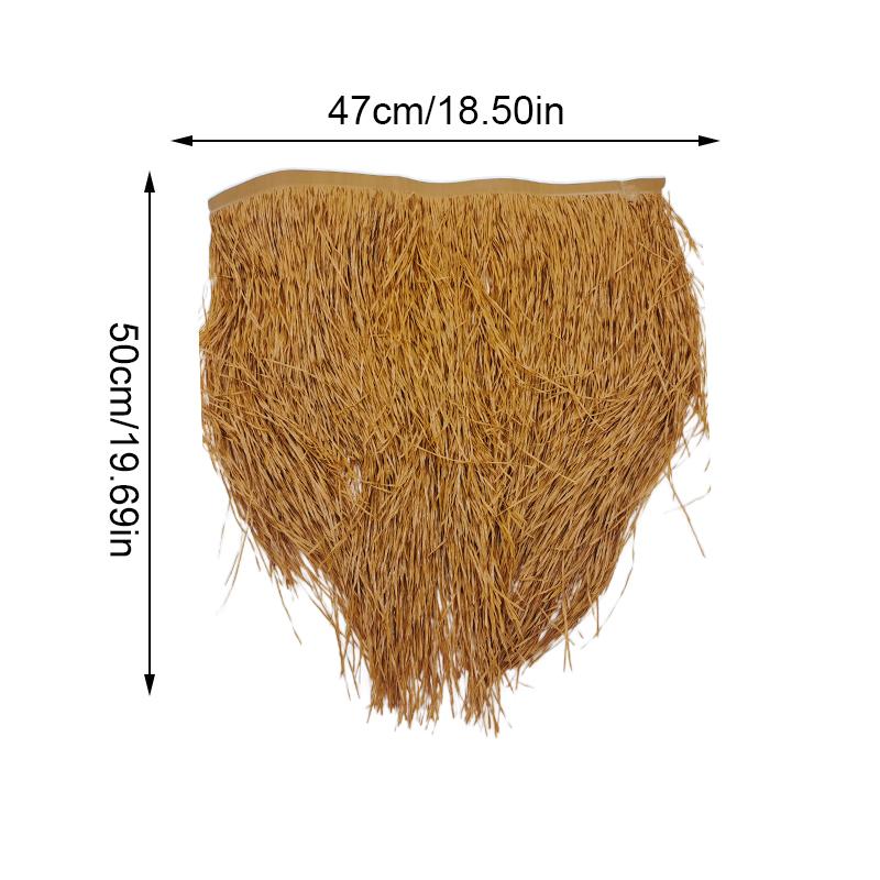 Garden Patio Fake Straw Roof Thatch Roof Simulated Thatch Straw Artificial Thatch