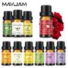 MAYJAM 10ML Pure Plant Extract Essential Oil for Diffusers Humidifiers Oil Burners Spa Air Purifier Lemon Vanilla Rose Natural Fragrance Oils