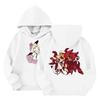 Child Fashion Lightweight Long Sleeve Pullover With Pockets  Print Hoodie