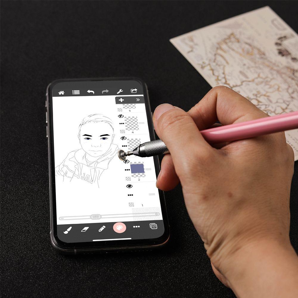 Lightweight Tablet Phone Accessories Drawing Pen Capacitive Stylus Touch Screen Pen Touchpen