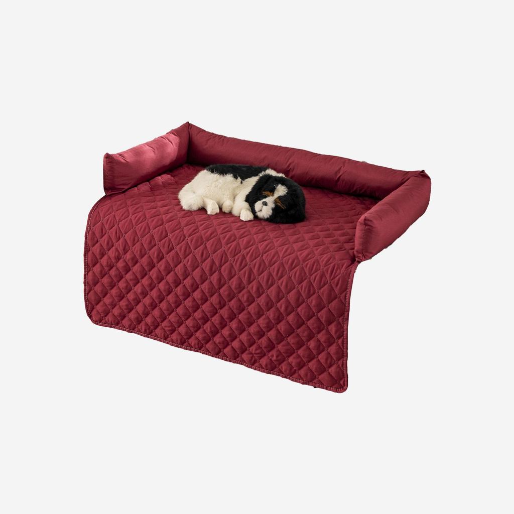 Water-Repellent Pet Sofa Cushion with Pillow, 4-Season Cat and Dog Bed
