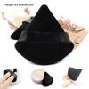 Triangle Shape Powder Puff Washable Mini Cosmetics Soft Cotton Face Powder Lightweight Puff Makeup Tools