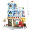 Hotel Building Blocks Inn Architectural Building Blocks Girls Toy City Series Assembly Miniature Puzzle Model Boys Toy Kids Toy