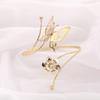 Metal Butterfly Curtain Strap Beautiful Curtain Clip Tie Back Buckle Clip Exquisite Light Luxury Curtain Holder Room Decoration