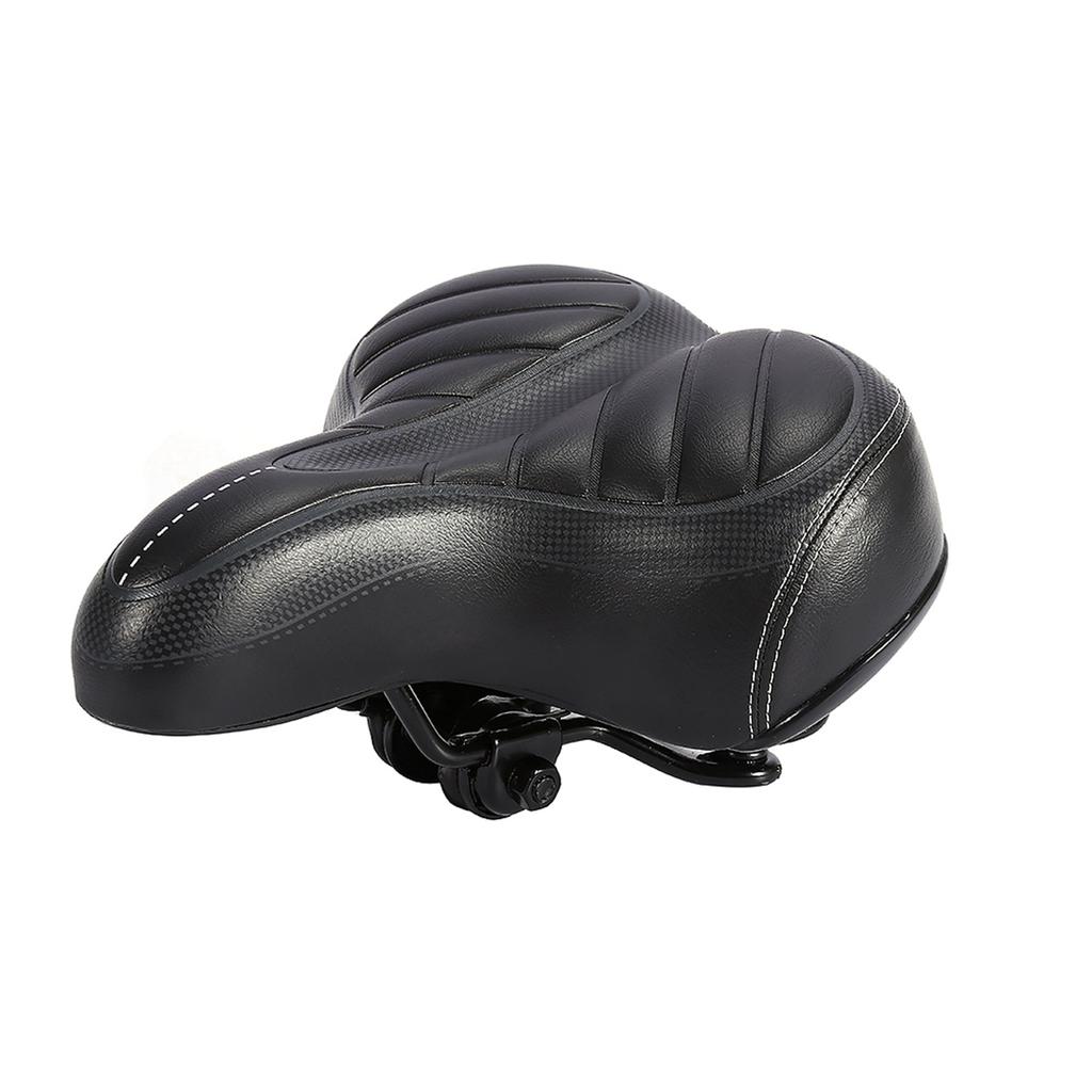 Bike Saddle City Bike Saddle Ultra Soft Cushion Thicker Mountain Bike Bicycle Matte Black Seat
