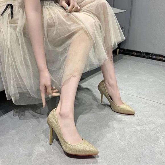 Fashion Pointed Toe Stilito Sexy Super High Heel Shoes for Women Woman Pumps Y2k Elegant Young Non Slip Footwear On Offer 39 Shoe