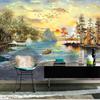Natural Landscape Wallpaper Living Room Bedroom Tv Sofa Background Wall Mural Home Decor