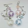 1 Piece Mini Headset Pendant Y2K Cool Music Festival Earphone Keychain Note Star Mobile Phone Chain Jewelry Accessories