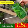 Long-Spout Large-Capacity Watering Can with Spray Bottle for Flowers & Succulents