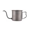 400ml Pour Over Kettle Gooseneck Coffee Kettle and Cup Set with Removable Coffee Spout and Folding Handle