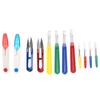 Seam Ripper Kit Portable DIY Colored Plastic Handle Stitch Remover for Sewing Threading Embroidery