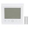 Smart Thermostat for Zigbee Mobile Phone App Voice Control Smart Remote Water Heating Thermostat AC White