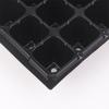 2Pcs 50 Cells Seedling Trays Plastic Gardening Germination Trays Black Seedling Container Garden Supplies For Vegetable Flower