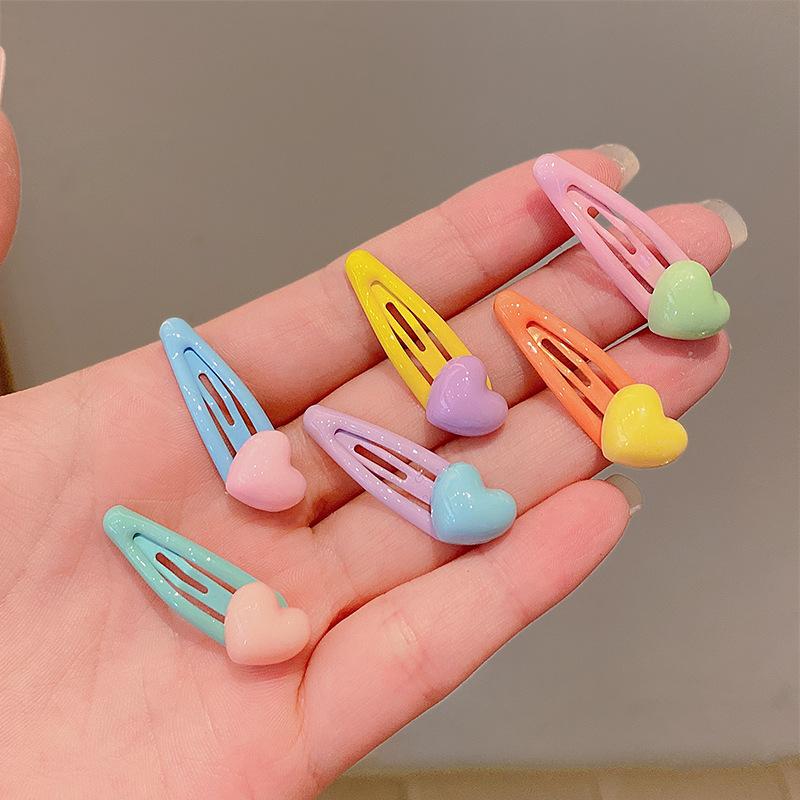 5Pcs Baby Cute Small Bb Clip Children's Bangs Broken Hair Clip Headdress Children's Hair Accessories Hair Clip