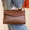 Women's Leather Bag 2025 New Casual Crossbody Bag Cowhide Retro Underarm Bag Senior Sense Shoulder Bag Fashion Eco Bag