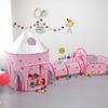 Child Tunnel Princess Tent Toys Kids Indoor Playhouse Baby Ocean Ball Pit Pool Spaceship Tent Space Little Houses For Girls Boys