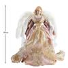 Christmas Doll Standing Treetop Figurine Angel In Gown Home Table Decoration Room Decor Statue Home Accessories Desk Decor